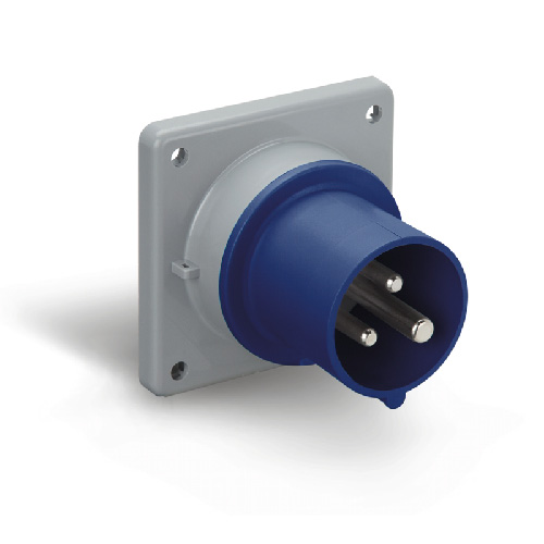 BASE MACHO CONECTORA 32A.2P+T IP44 243-3293